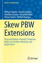Book cover of Skew PBW Extensions by Unknown