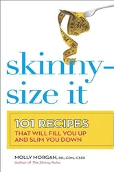 Book cover of Skinny-Size It by Molly Morgan