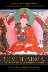 Book cover of Sky Dharma by Karma Chagme