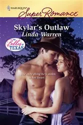 Book cover of Skylar's Outlaw by Linda Warren