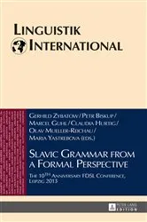 Book cover of Slavic Grammar from a Formal Perspective by Unknown