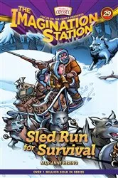 Book cover of Sled Run for Survival by Marianne Hering
