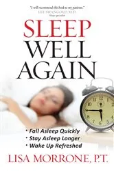 Book cover of Sleep Well Again by Lisa Morrone
