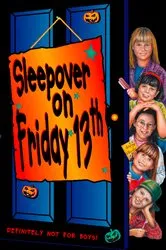 Book cover of Sleepover Club on Friday 13th by Louis Catt