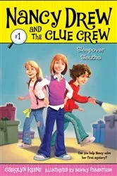 Book cover of Sleepover Sleuths by Carolyn Keene