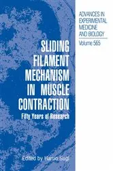 Book cover of Sliding Filament Mechanism in Muscle Contraction by Unknown