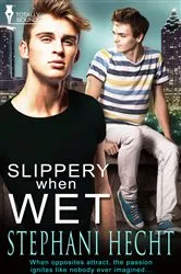 Book cover of Slippery When Wet by Kristin Hardy