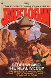 Book cover of Slocum 226: Slocum and the Real McCoy by Jake Logan