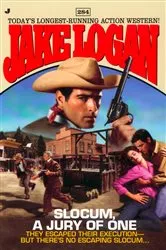 Book cover of Slocum #284: Slocum, a Jury of One by Unknown