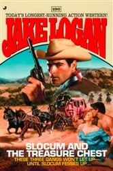 Book cover of Slocum #290: Slocum and the Treasure Chest by Jake Logan