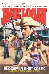 Book cover of Slocum 344 by Jake Logan
