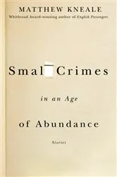 Book cover of Small Crimes in an Age of Abundance by Matthew Kneale
