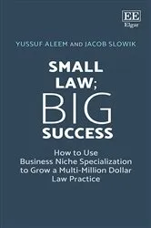 Book cover of Small Law; Big Success by Yussuf Aleem