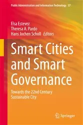 Book cover of Smart Cities and Smart Governance by Unknown