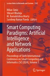 Book cover of Smart Computing Paradigms: Artificial Intelligence and Network Applications by Milan Simic