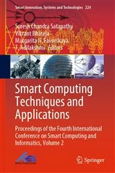 Book cover of Smart Computing Techniques and Applications by Suresh Chandra Satapathy