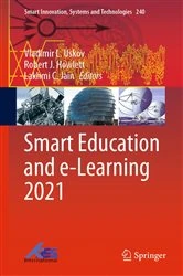 Book cover of Smart Education and e-Learning 2021 by Vladimir L. Uskov