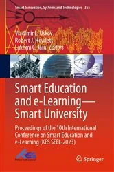 Book cover of Smart Education and e-Learning—Smart University by Vladimir L. Uskov