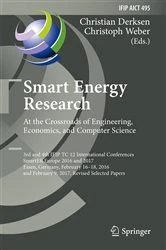 Book cover of Smart Energy Research. At the Crossroads of Engineering, Economics, and Computer Science by Christian Derksen