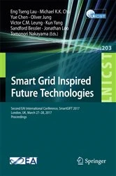 Book cover of Smart Grid Inspired Future Technologies by Eng Tseng Lau