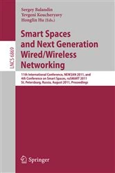 Book cover of Smart Spaces and Next Generation Wired/Wireless Networking by Sergey Balandin