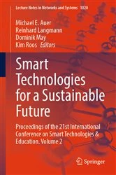 Book cover of Smart Technologies for a Sustainable Future by Michael E. Auer