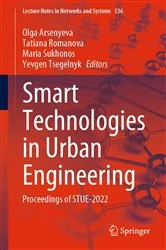 Book cover of Smart Technologies in Urban Engineering by Olga Arsenyeva