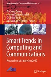 Book cover of Smart Trends in Computing and Communications by Yu-Dong Zhang