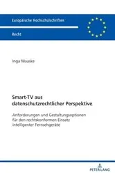 Book cover of Smart-TV aus datenschutzrechtlicher Perspektive by Unknown