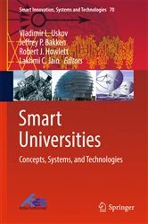 Book cover of Smart Universities by Vladimir L. Uskov