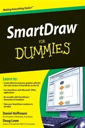 Book cover of SmartDraw For Dummies by Daniel G. Hoffmann