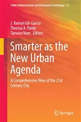 Book cover of Smarter as the New Urban Agenda by J. Ramon Gil-Garcia