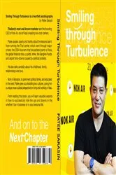 Book cover of Smiling Through Turbulence by Unknown
