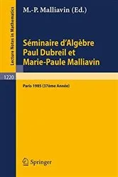Book cover of SÃ©minaire d'AlgÃ¨bre Paul Dubreil et Marie-Paul Malliavin by Marie-Paule Malliavin