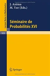 Book cover of SÃ©minaire de ProbabilitÃ©s XVI 1980/81 by Unknown