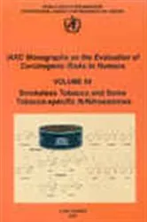 Book cover of Smokeless Tobacco and Some Tobacco-specific N-Nitrosamines by IARC Official Publication