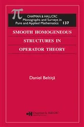 Book cover of Smooth Homogeneous Structures in Operator Theory by Unknown