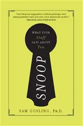 Book cover of Snoop by Sam Gosling