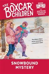 Book cover of Snowbound Mystery by Gertrude Chandler Warner