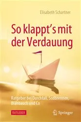 Book cover of So klappt's mit der Verdauung by Elisabeth Schartner