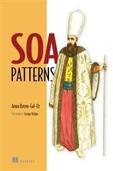 Book cover of SOA Patterns by Arnon Rotem-Gal-Oz