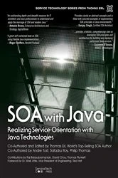 Book cover of SOA with Java by Thomas Erl