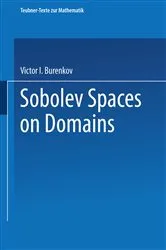 Book cover of Sobolev Spaces on Domains by Victor I. Burenkov