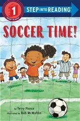 Book cover of Soccer Time! by Terry Pierce