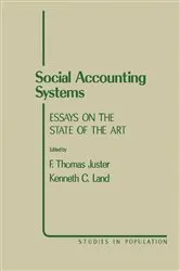Book cover of Social Accounting Systems by F. Thomas Juster