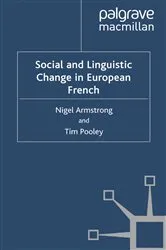 Book cover of Social and Linguistic Change in European French by Unknown