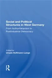 Book cover of Social And Political Structures In West Germany by Ursula Hoffmann-lange