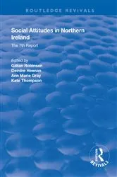 Book cover of Social Attitudes in Northern Ireland by Gillian Robinson