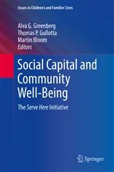 Book cover of Social Capital and Community Well-Being by Alva G. Greenberg