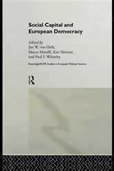 Book cover of Social Capital and European Democracy by Unknown